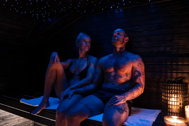Spakällarn: The sauna at Spakällarn